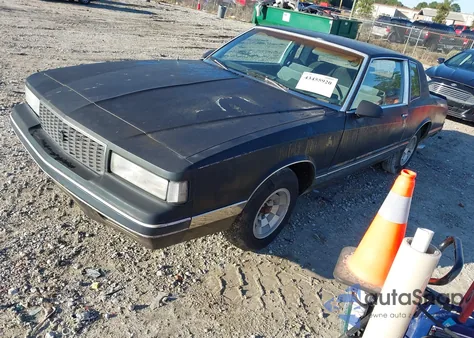 1986 Chevrolet Monte Carlo z USA, uszkodzony, nr VIN 1G1GZ37H1GR168519